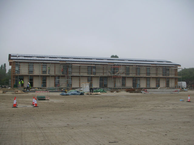 Centrale photovoltaïque sur toiture industrielle